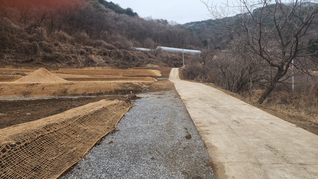체류형쉼터세컨하우스코목공사 부지